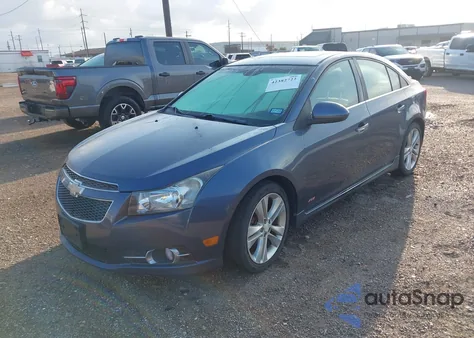 2013 Chevrolet Cruze Ltz из США, поврежденный, VIN 1G1PG5SB8D7101976